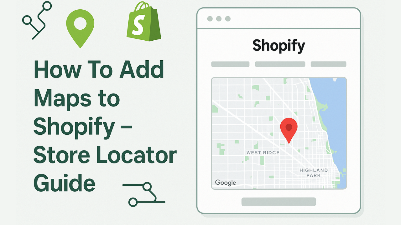 How To Add Maps to Shopify for Free? Add Store Locator to Shopify Website