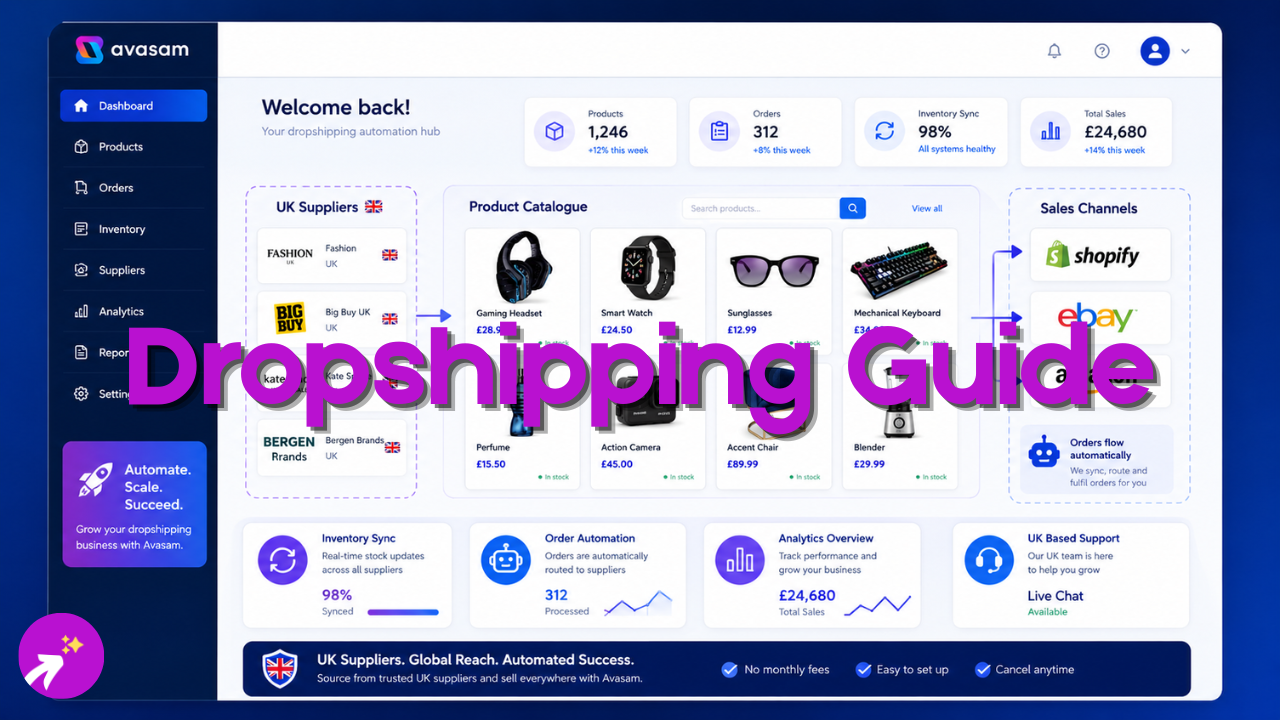 Avasam Review (2026): Is It the Best UK Dropshipping Marketplace for Shopify Sellers?
