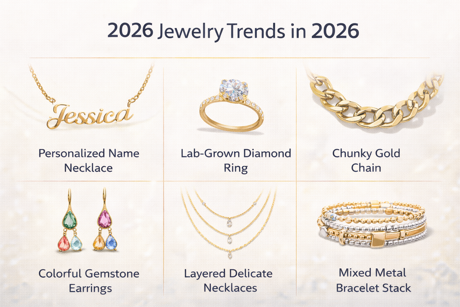 Hot selling jewelry trends 2026
