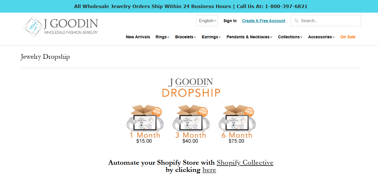 JGoodin Jewelry Dropshipping