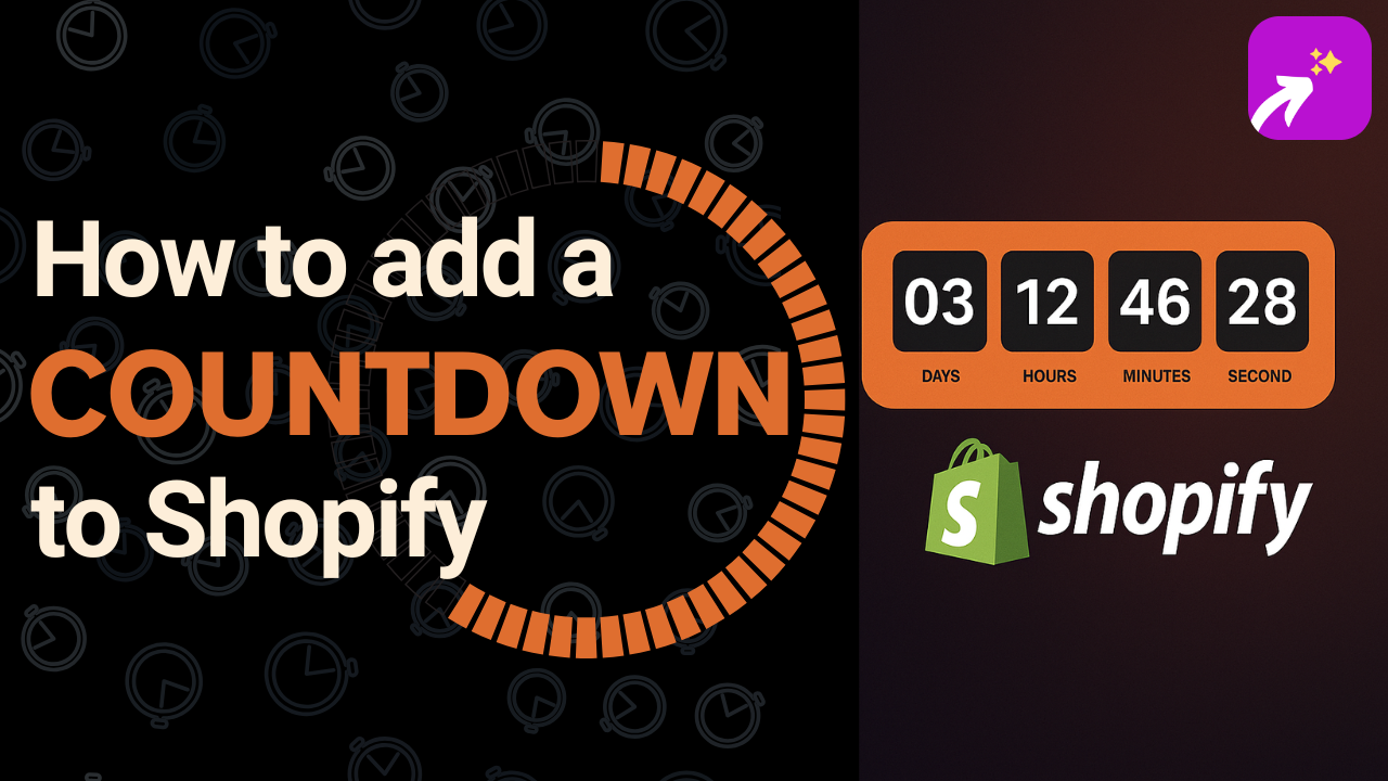 How to Embed a Countdown Timer Widget on Shopify Store