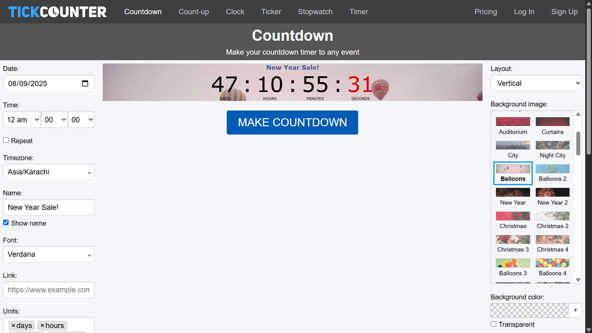TickCounter