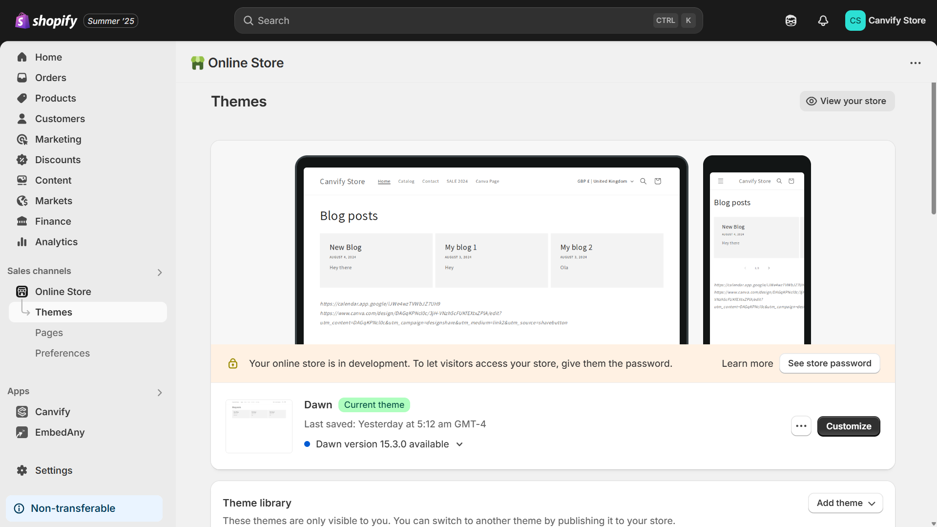 Shopify admin customize theme – Embed Facebook Reviews to Shopify