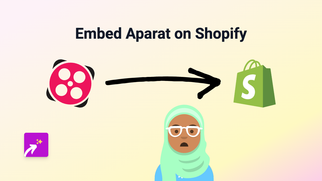 How to Embed Aparat Videos on Your Shopify Store - Simple Guide