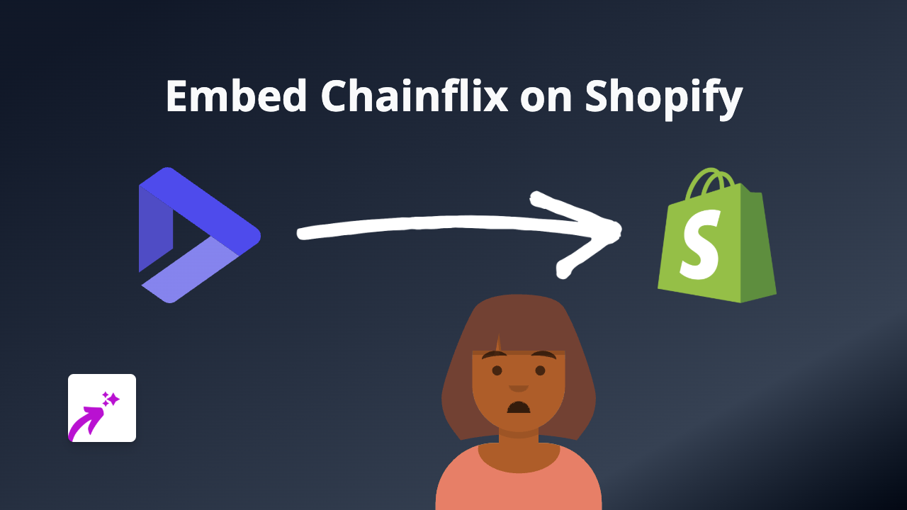 How to Embed Chainflix Videos on Your Shopify Store with EmbedAny