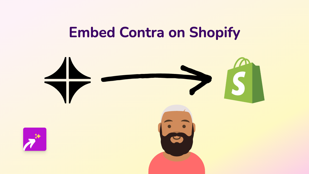 How to Embed Contra on Shopify: A Simple Guide