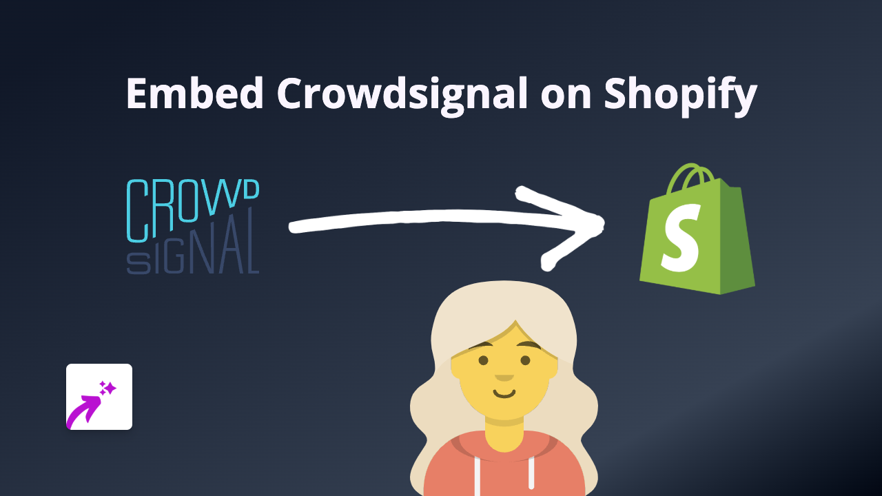 How to Embed Crowdsignal Polls and Surveys on Your Shopify Store