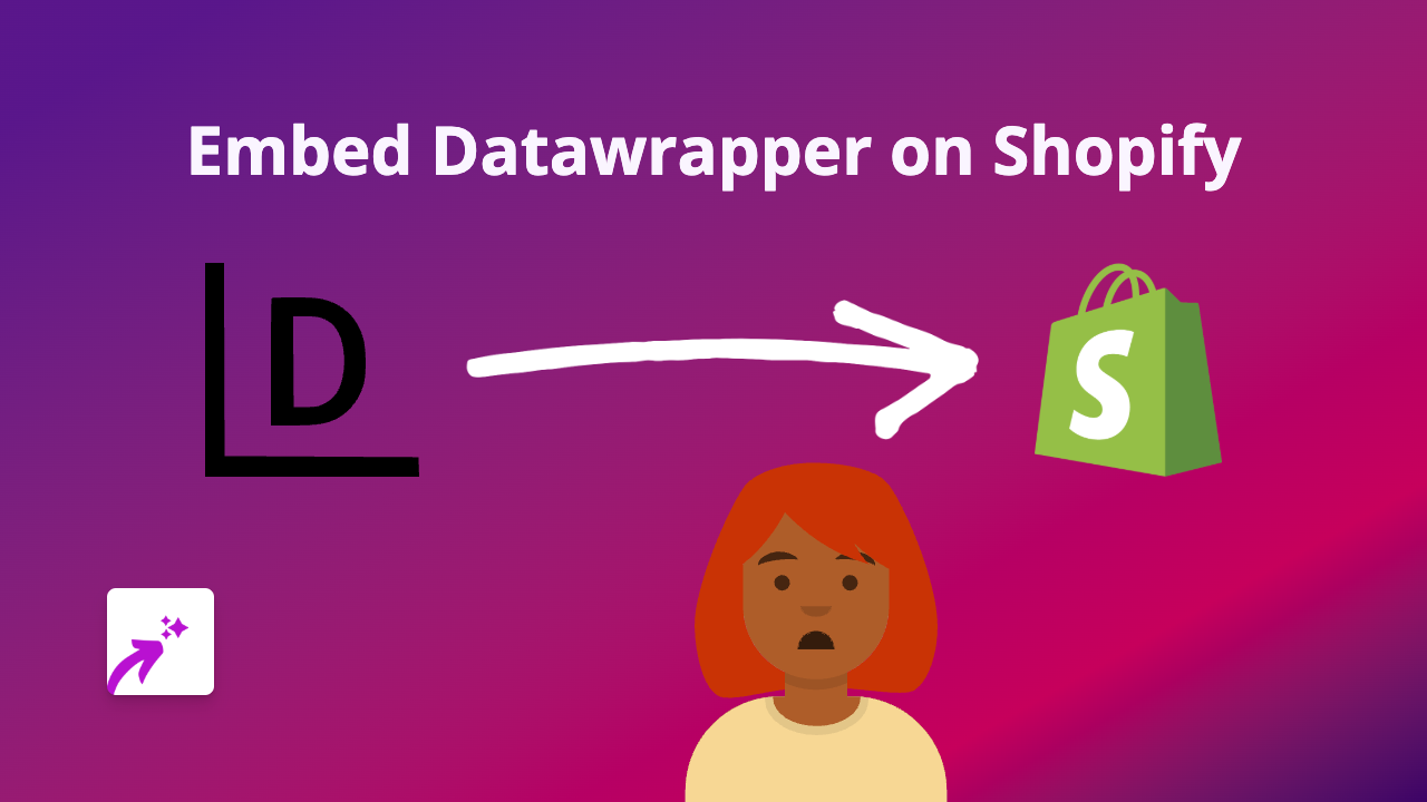 How to Embed Datawrapper Charts on Your Shopify Store - Simple Guide
