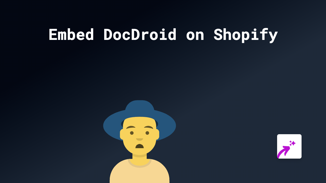 How to Embed DocDroid Documents on Shopify | Complete Guide