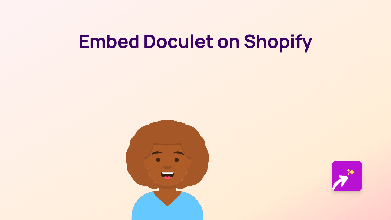How to Embed Doculet on Your Shopify Store Using EmbedAny