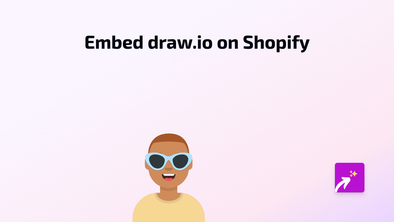 How to Embed Draw.io Diagrams on Shopify: A Simple Guide
