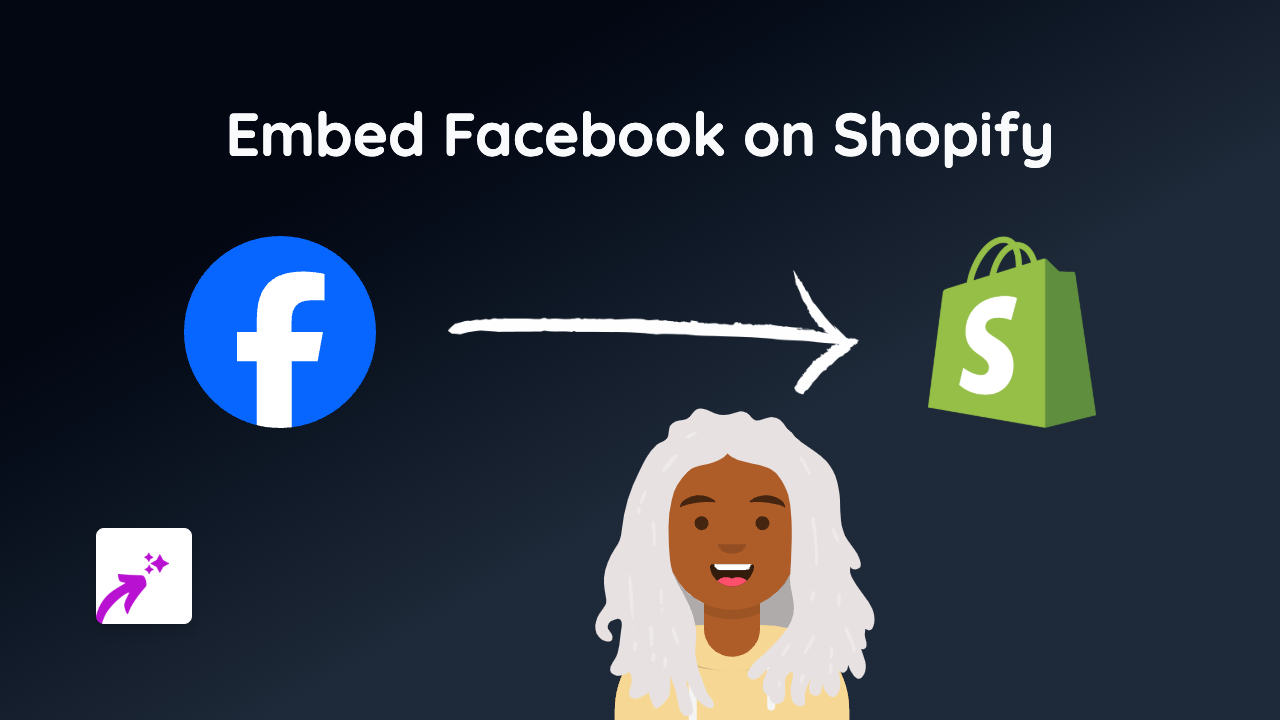 How to Embed Facebook Posts on Shopify: A Simple Guide Using EmbedAny