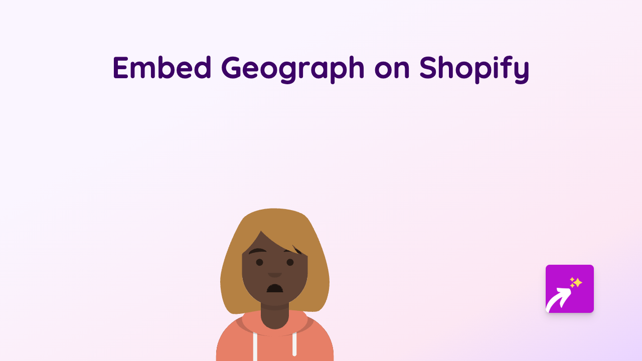 How to Embed Geograph Photos on Your Shopify Store with EmbedAny