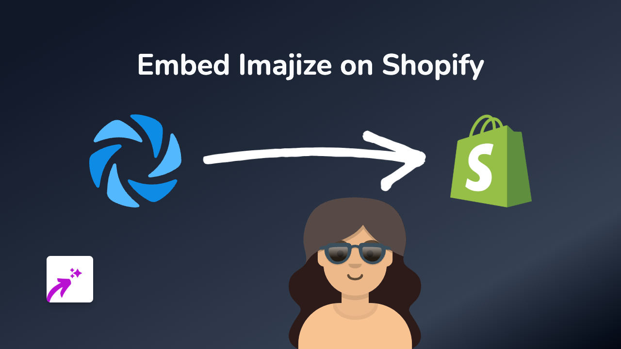 How to Embed Imajize 360° Product Views on Your Shopify Store