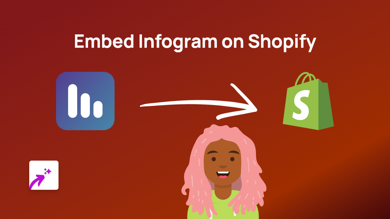 How to Embed Infogram Charts on Shopify: Quick Guide with EmbedAny