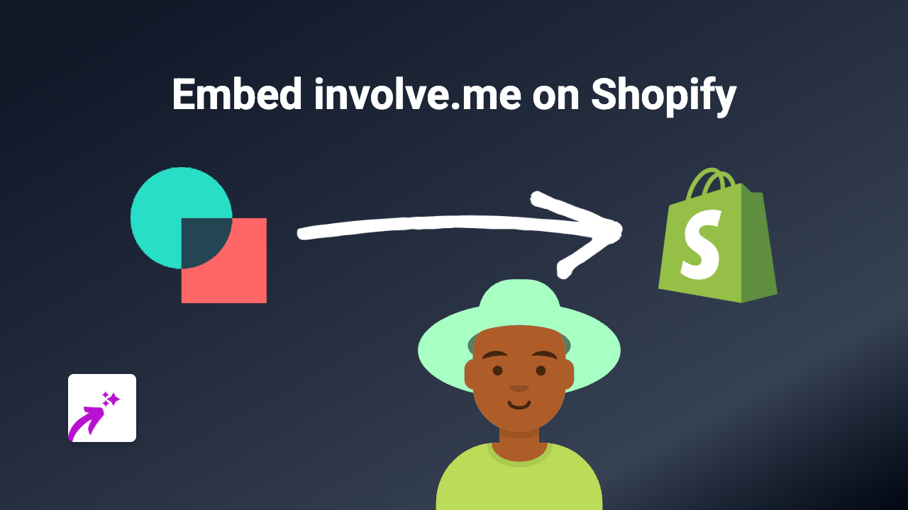 How to Embed Involve.me Forms on Shopify Store (Step-by-Step Guide)
