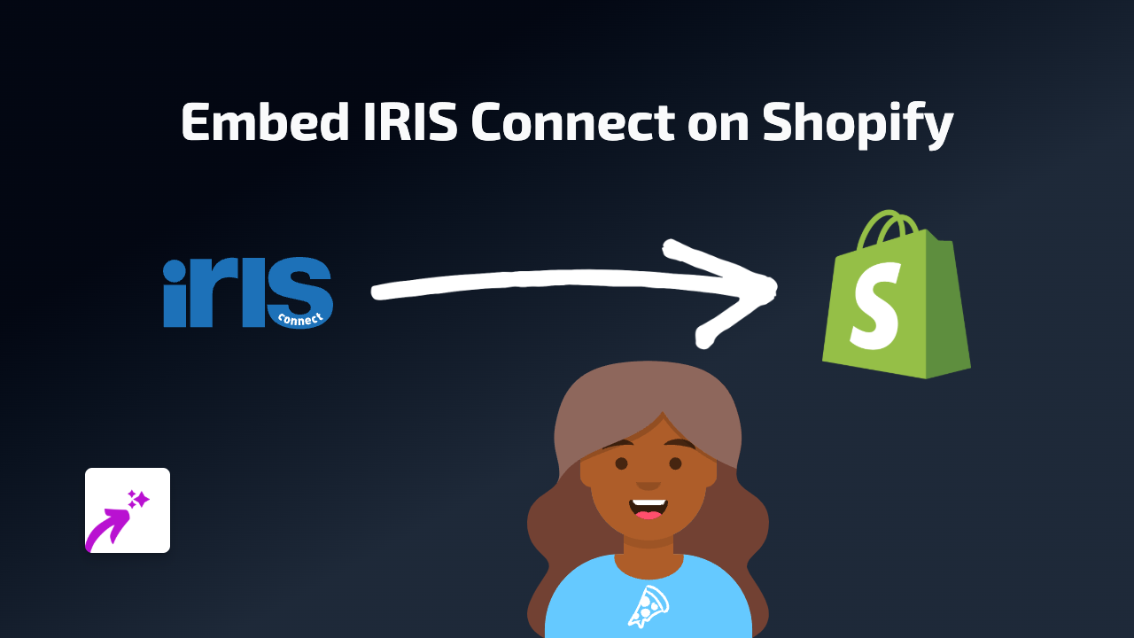 How to Embed IRIS Connect Content on Shopify: A Step-by-Step Guide