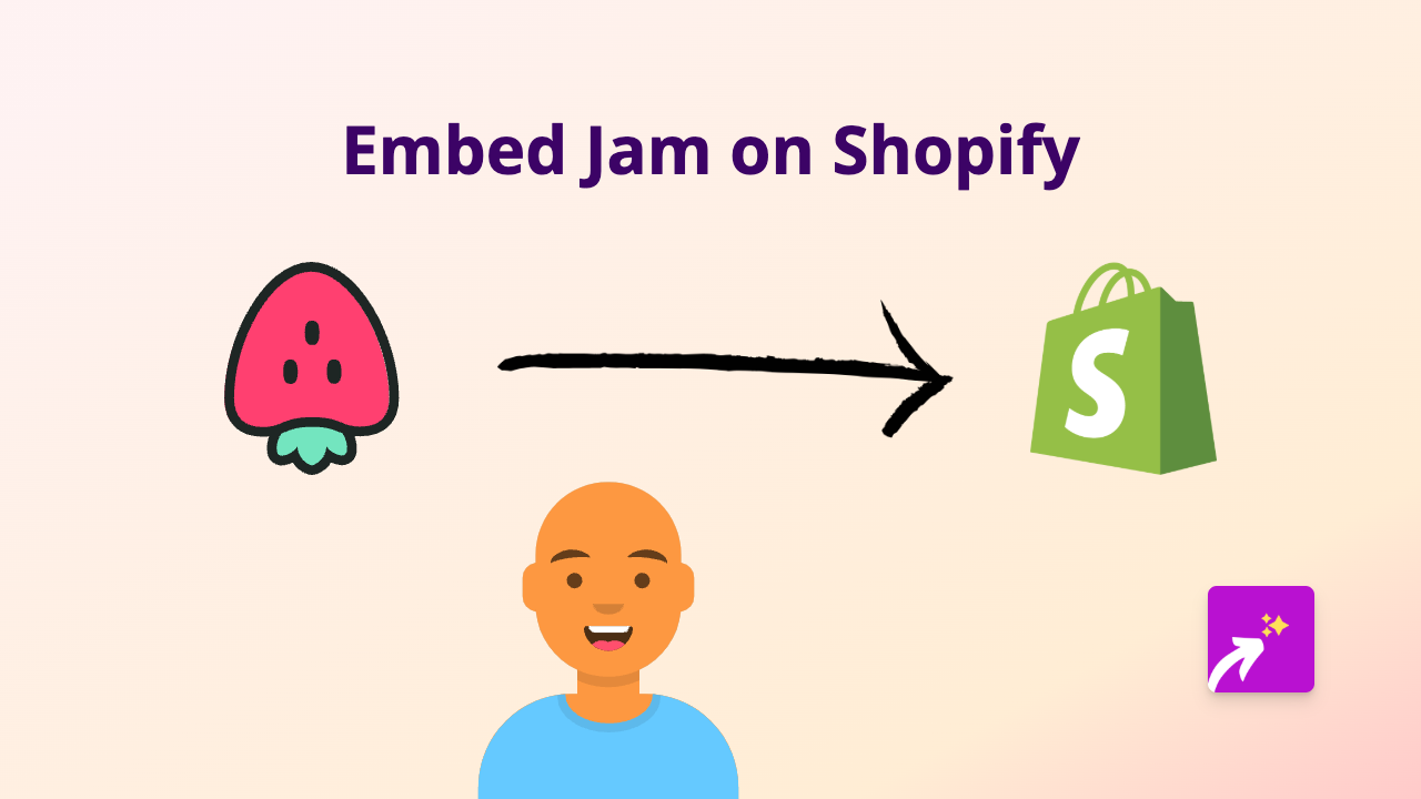 How to Embed Jam Sessions on Your Shopify Store with EmbedAny
