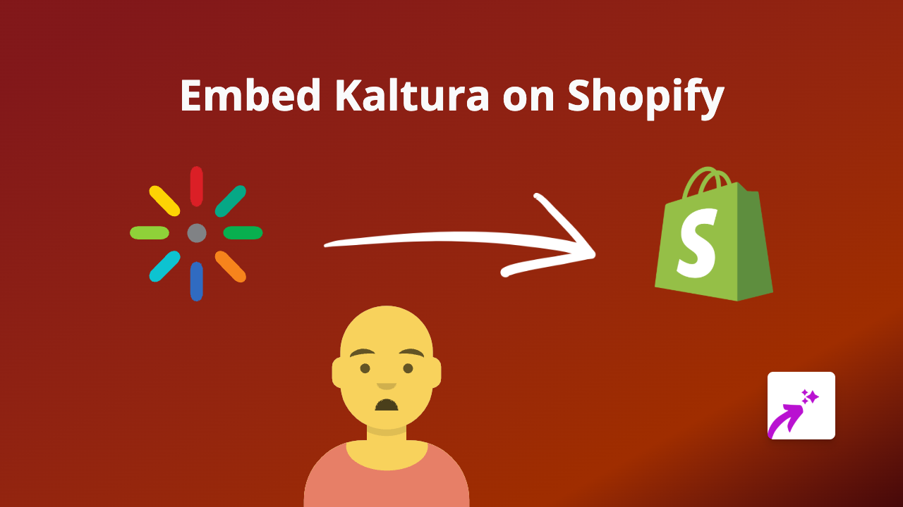 How to Embed Kaltura Videos on Your Shopify Store: A Simple Guide