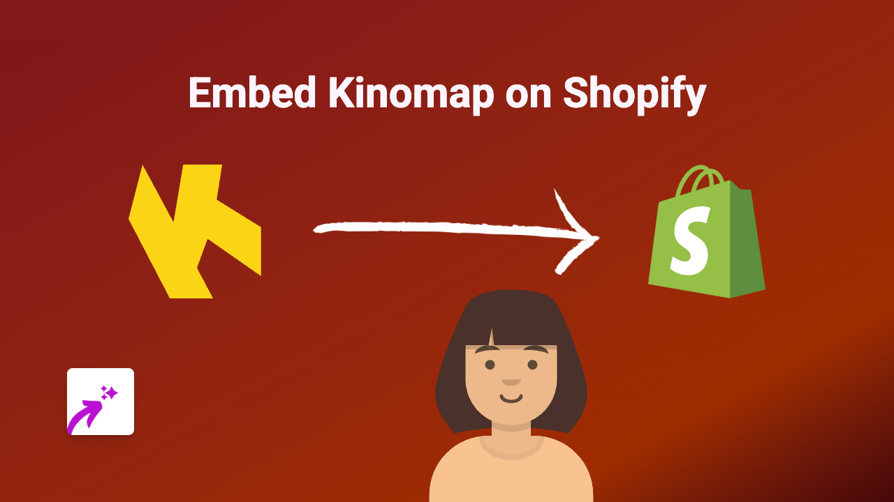How to Embed Kinomap on Your Shopify Store Using EmbedAny