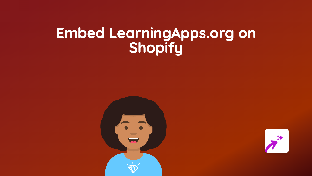 How to Embed LearningApps.org on Shopify: Quick & Easy Guide