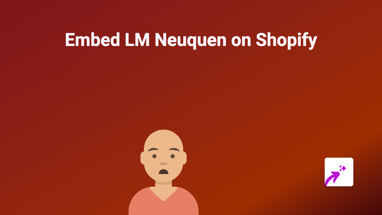 How to Embed LM Neuquen on Your Shopify Store: A Simple Guide