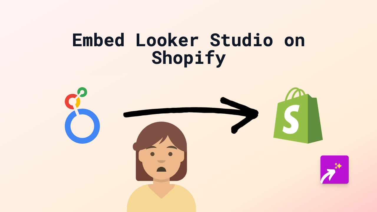How to Embed Looker Studio Reports on Shopify: A Complete Guide