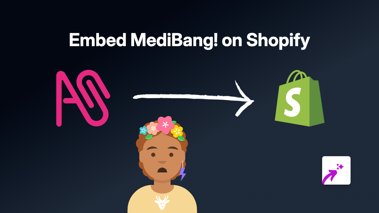 How to Embed MediBang Content on Your Shopify Store - Complete Guide