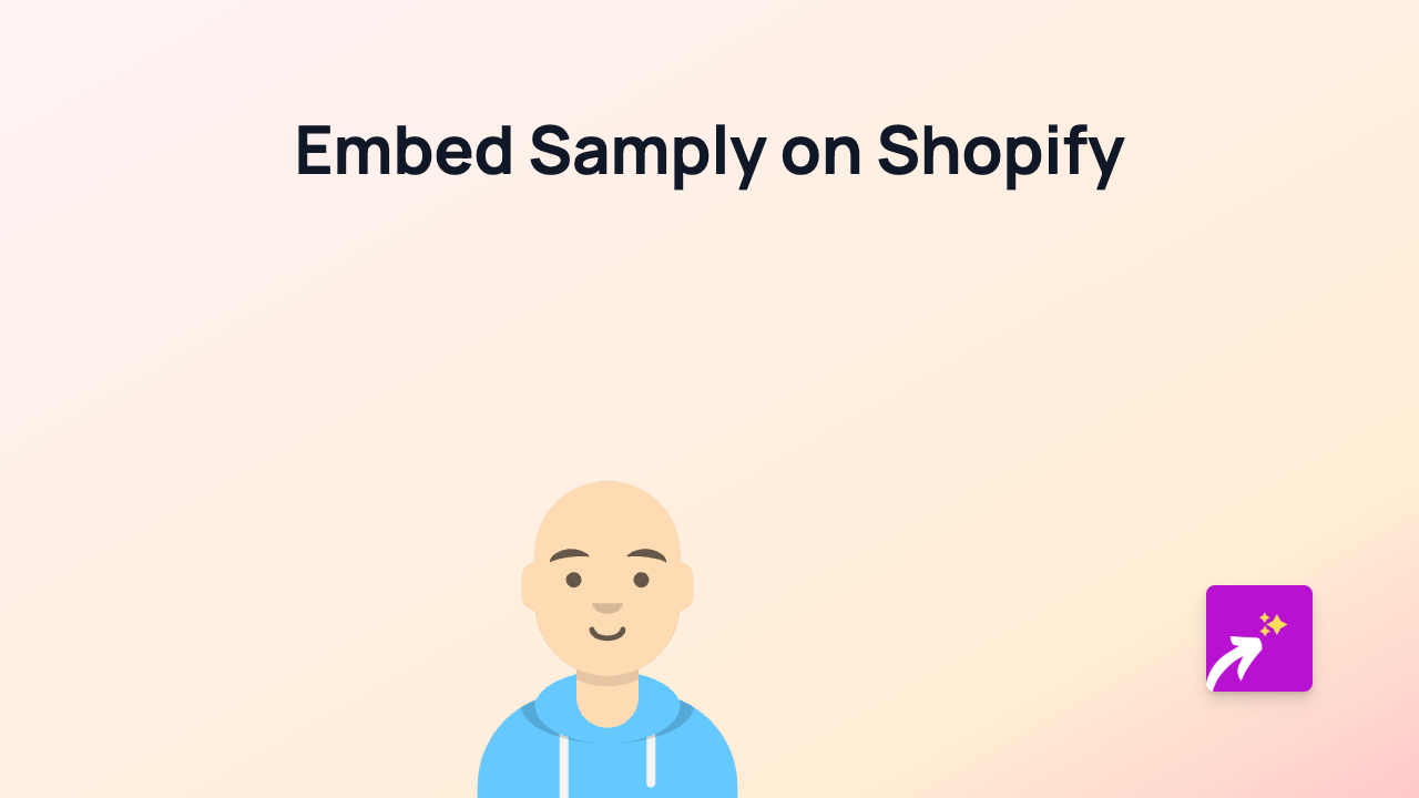 How to Embed Samply Players on Your Shopify Store with EmbedAny