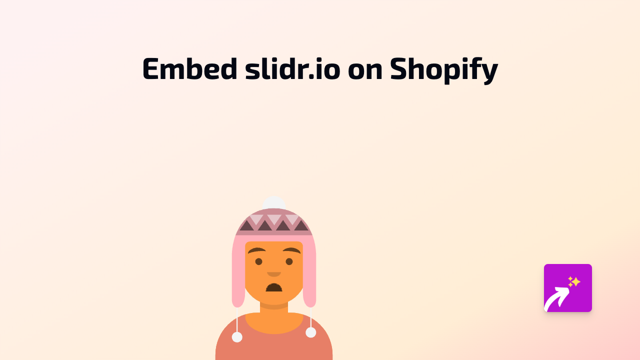 How to Embed Slidr.io Slides on Your Shopify Store - Quick & Easy Guide