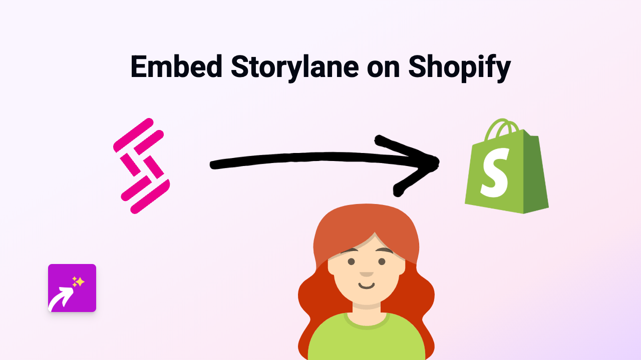 How to Embed Storylane on Shopify: A Simple Guide Using EmbedAny