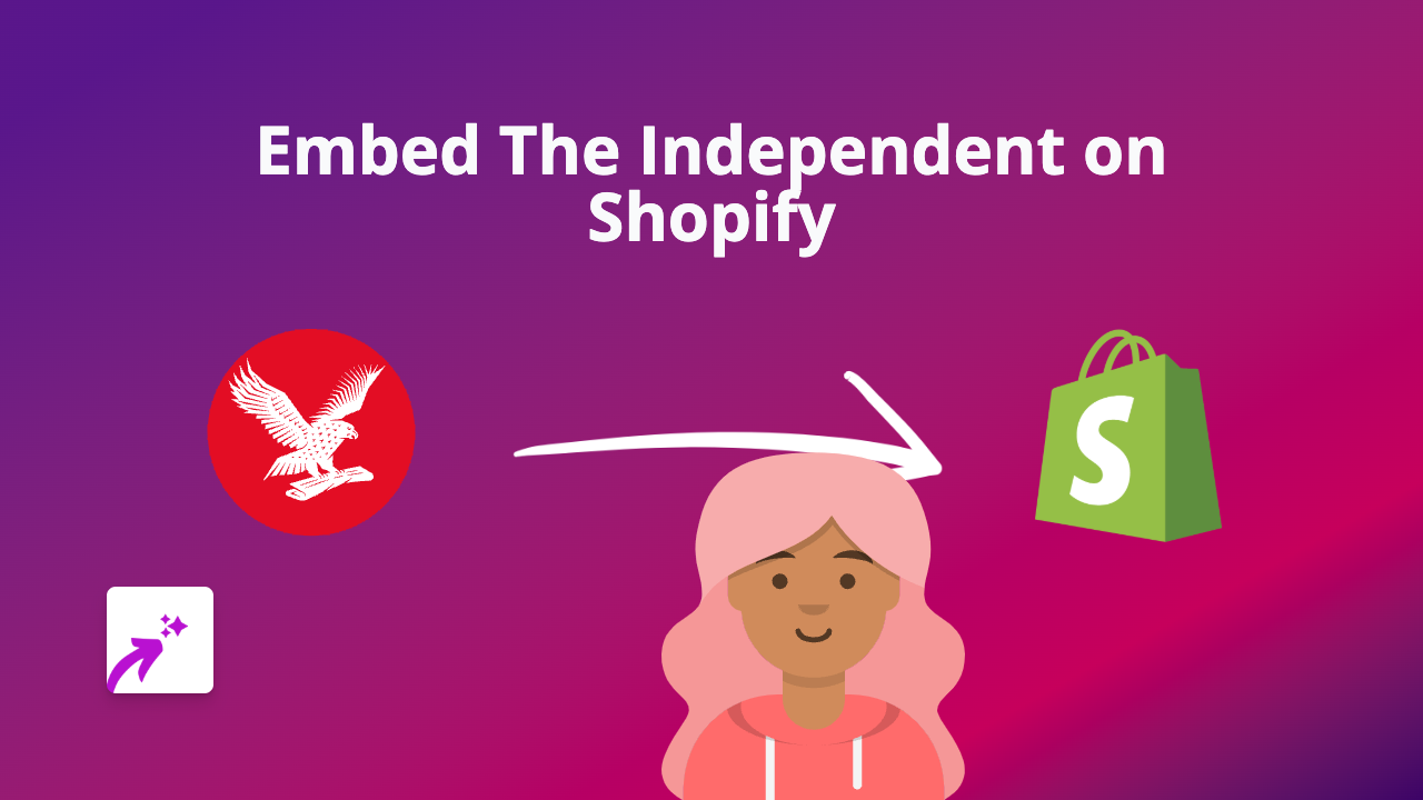 How to Embed The Independent Articles on Your Shopify Store with EmbedAny