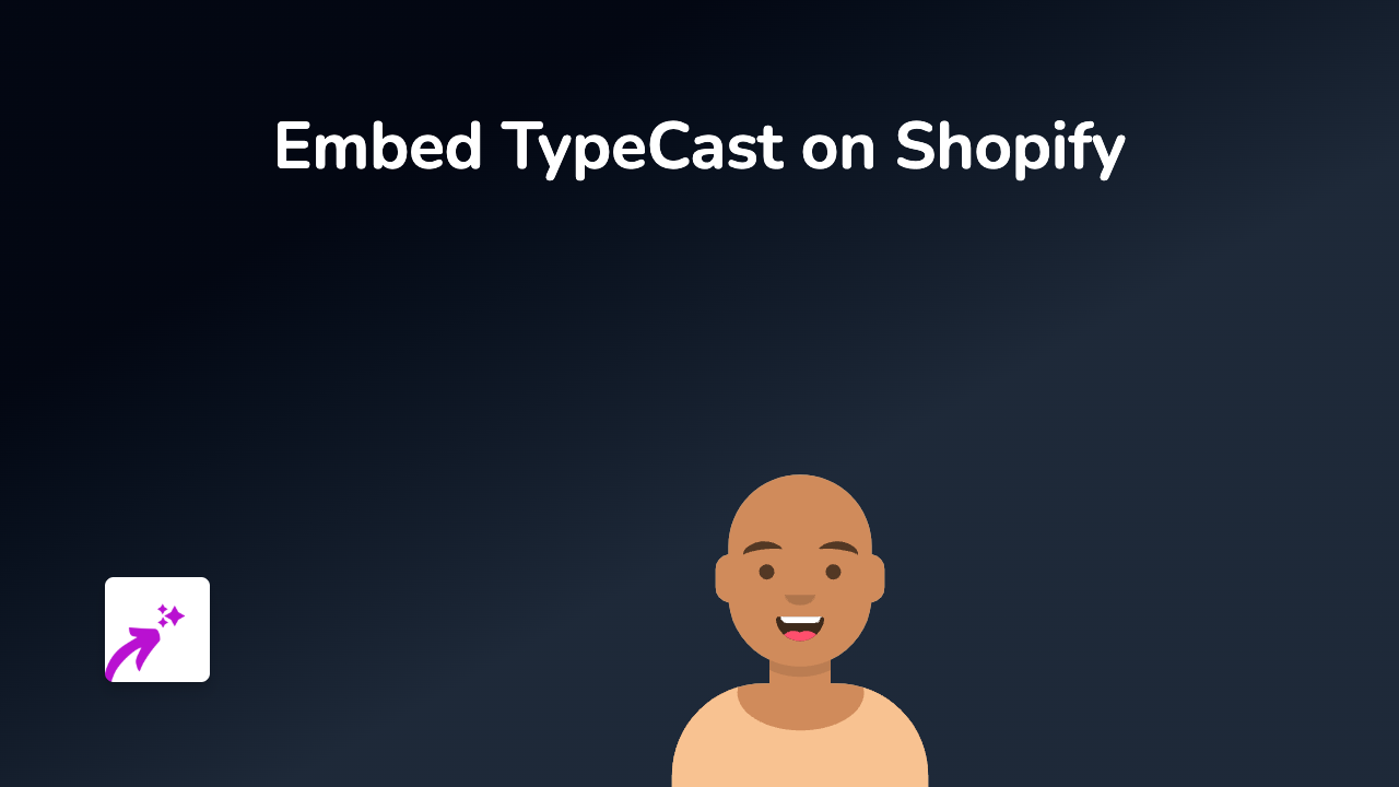 How to Embed TypeCast Content on Shopify in 2025: A Quick Guide