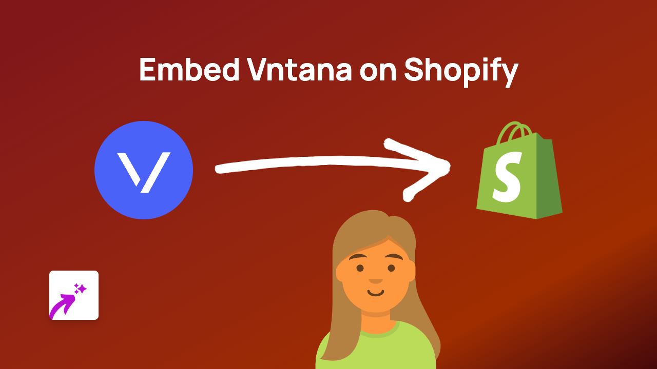 How to Embed Vntana 3D Models on Shopify Using EmbedAny