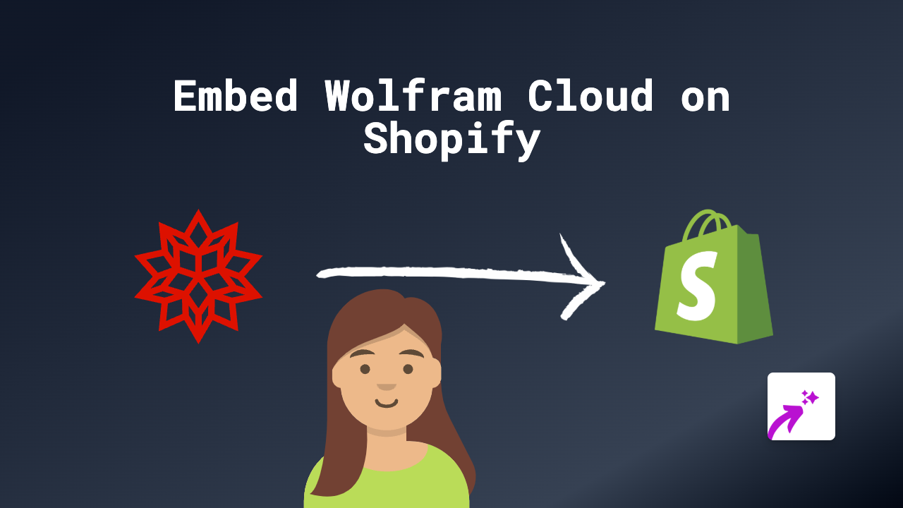 How to Embed Wolfram Cloud on Shopify: The Complete Guide