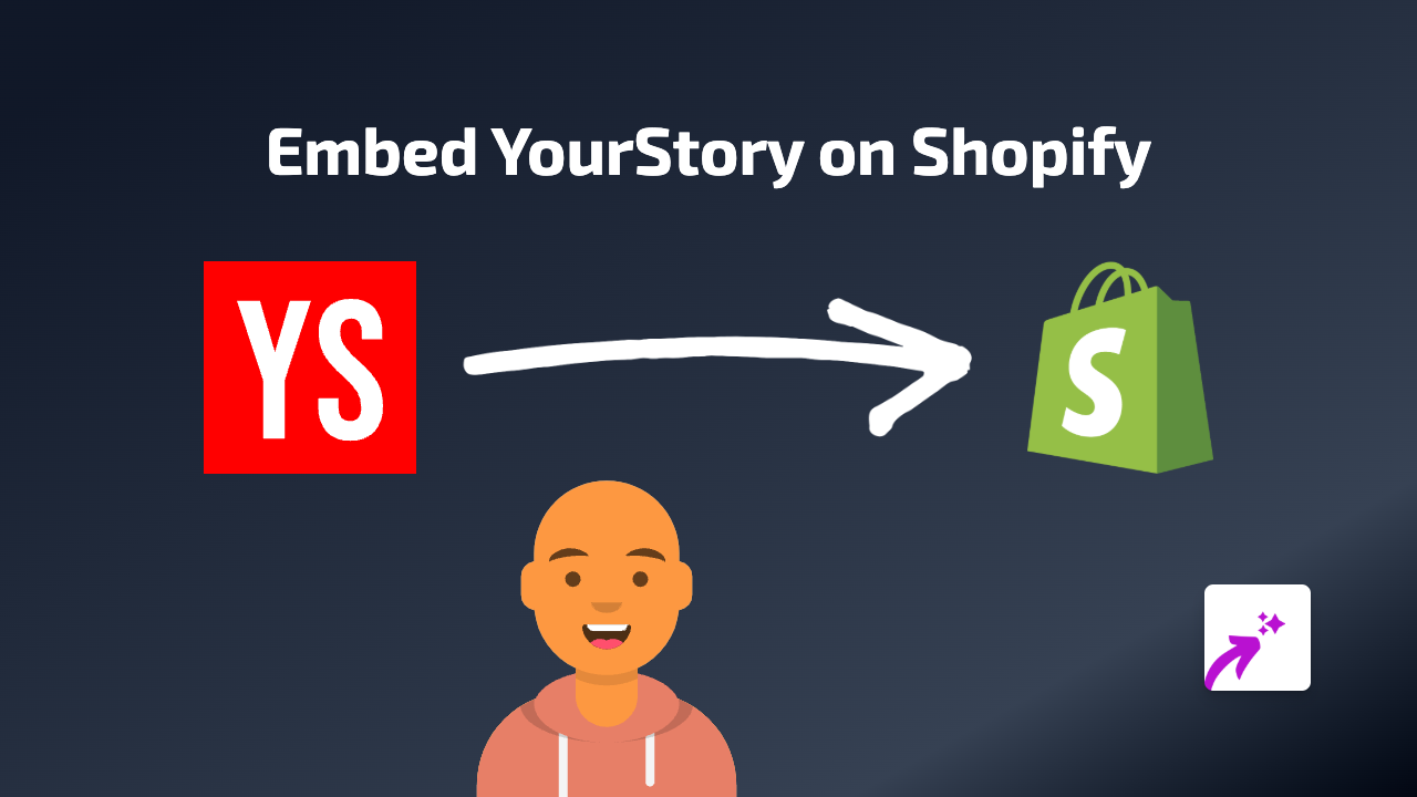 How to Embed YourStory Articles on Shopify: A Simple Guide Using EmbedAny