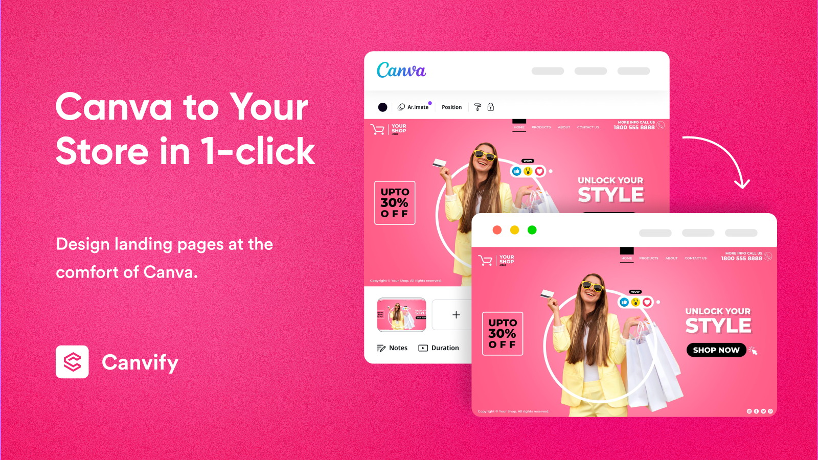 Embed Canva-designed Instagram feed using Canvify