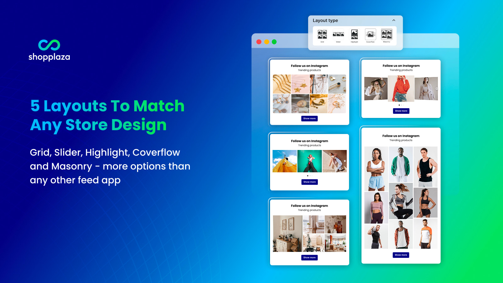 MP Plaza Shopify App Alternative to Instafeed