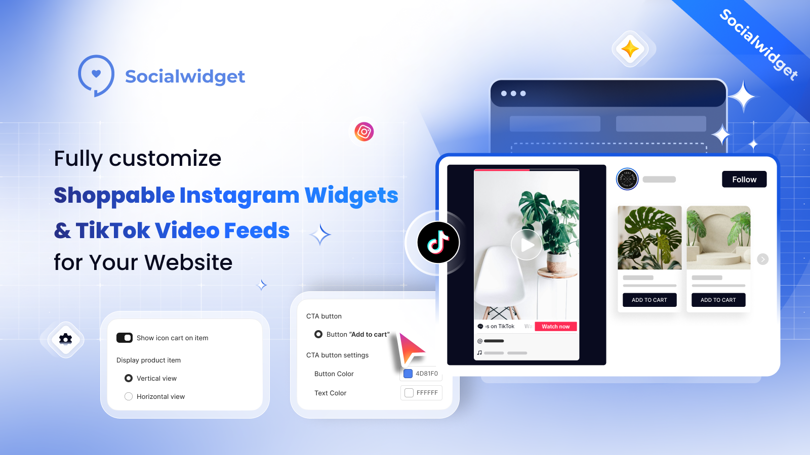 Social Widget Shopify App Alternative to Instafeed