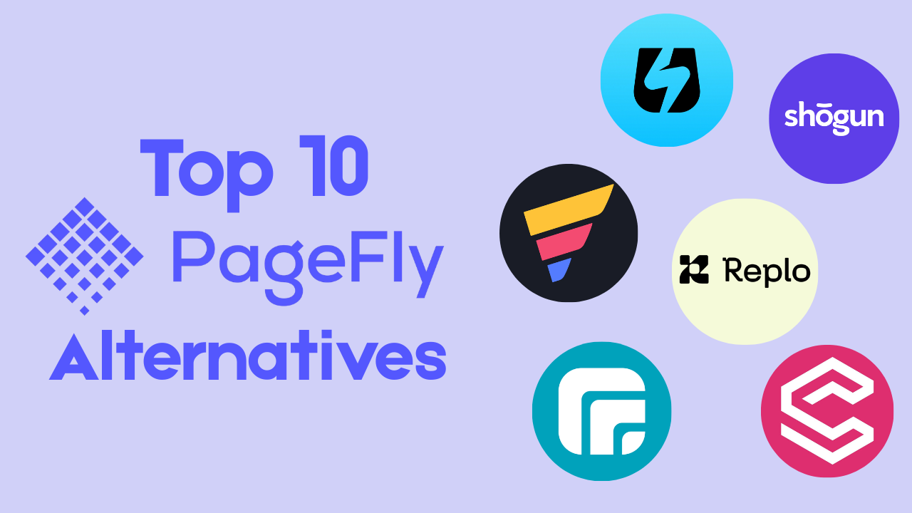10 Best PageFly Alternatives for Shopify in 2026 (Free & Paid)