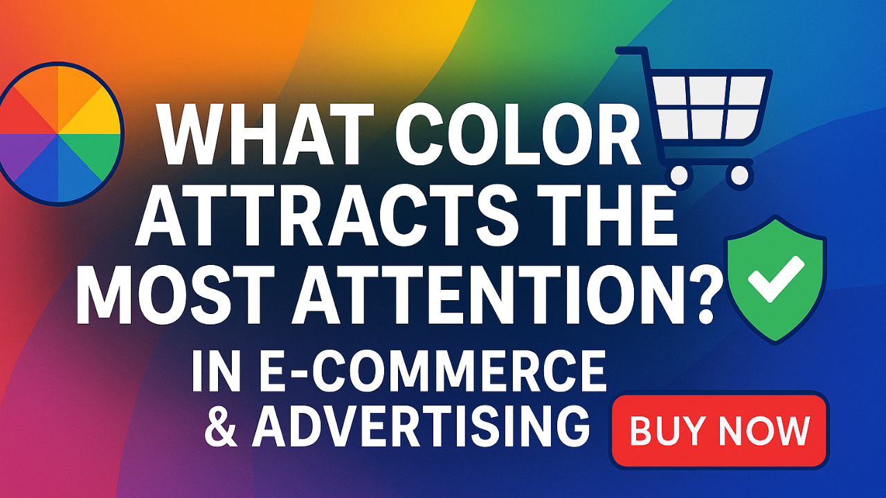 What Color Attracts the Most Attention in E-commerce & Advertising | Best Color Combinations for Ecommerce